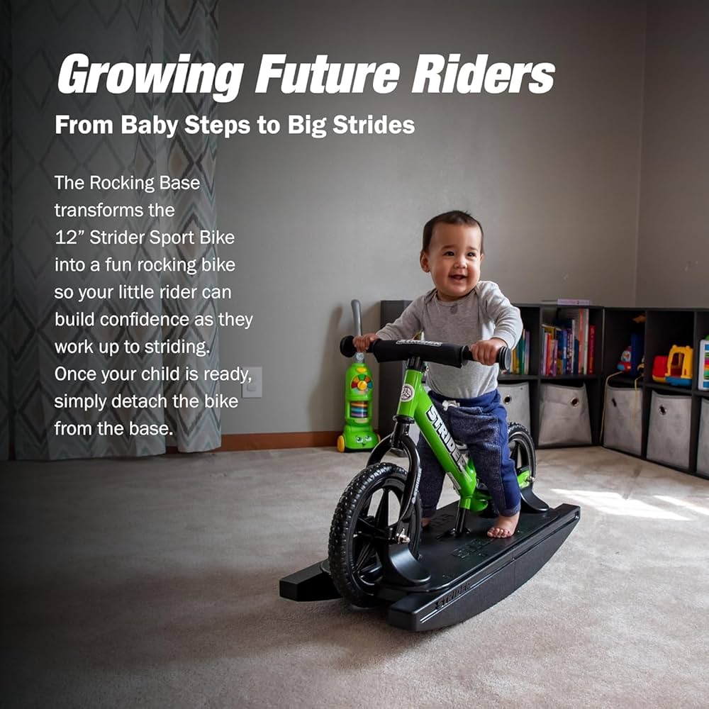 STRIDER ベイビーバンドル　ロッキングベース　ストライダー 0歳からストライダーに乗れる!? 「ベイビーバンドル」で育つ子供